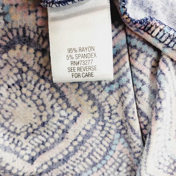 T-Shirt Size L Boho Global Bazaar Whimsycore Resort Chic Boho Bold Edgy Vacation - Picture 9 of 13